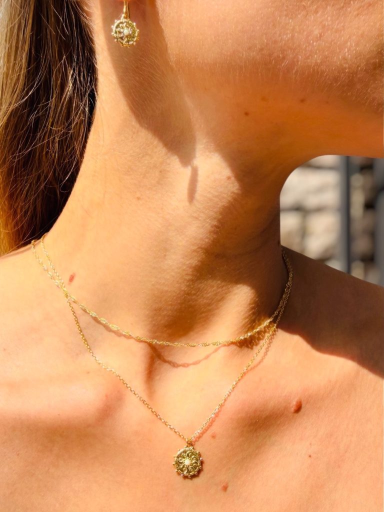 Ohrringe Milou in Gold