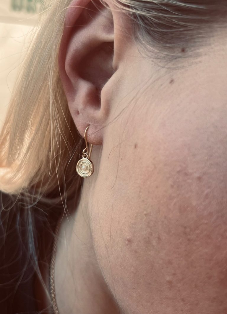 Ohrringe Pura in Silber