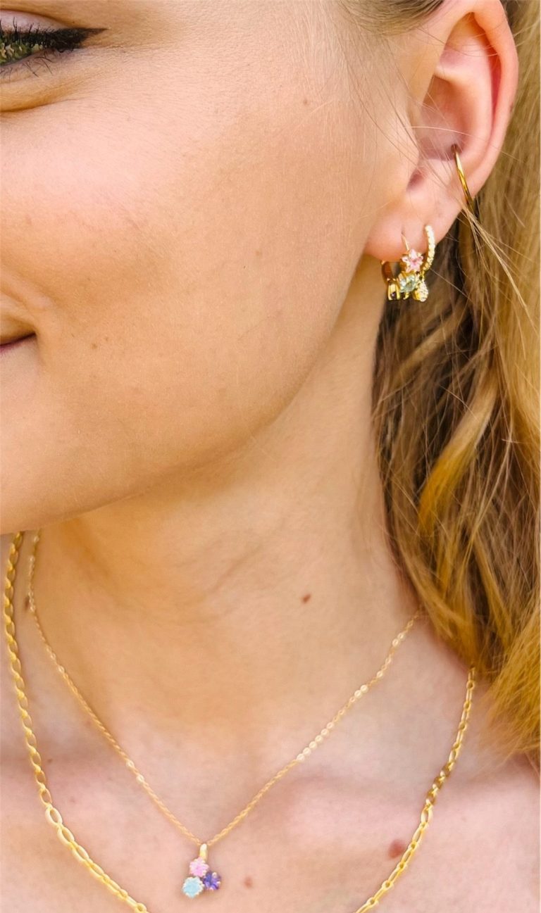 Ohrhänger Alma in Gold